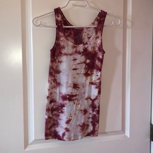 Tie-dye tank top